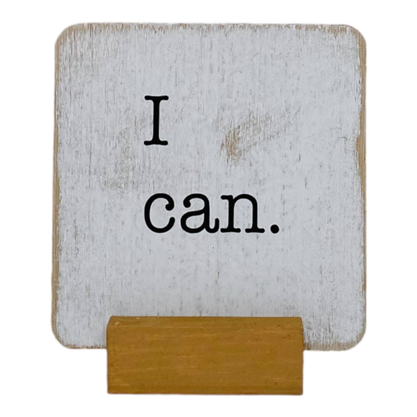 Small Farmhouse Signs with Stand -Assorted -sold separately