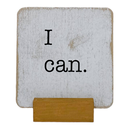 Small Farmhouse Signs with Stand -Assorted -sold separately