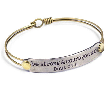 Joyería Sweet Romance: Pulseras de barra con mensaje inspirador