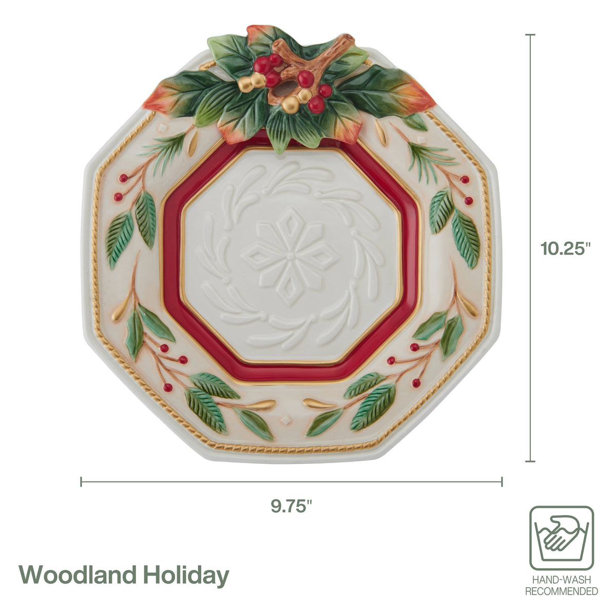 Fitz & Floyd Woodland Hldy Canape Giftbox