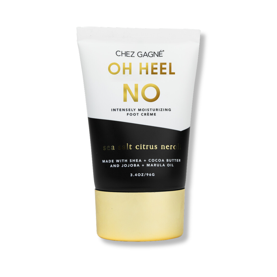 Oh Heel No - Clean + Foot Crème - Sea Salt Citrus + Neroli - 3.4oz