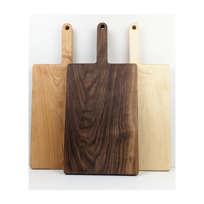 Wooden Charcuterie Board With Handle-Rectangular