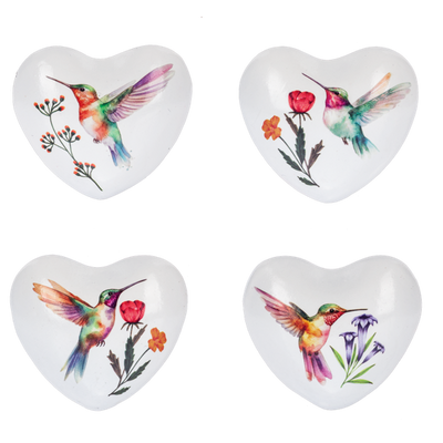 Hummingbird Chime Heart