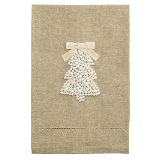 Christmas Tree Pearl Towel