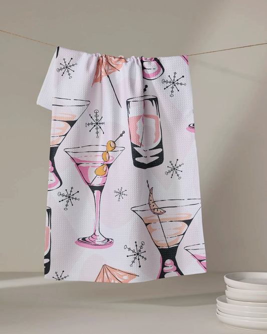 Geometry T-Towel:  Cocktail Hour