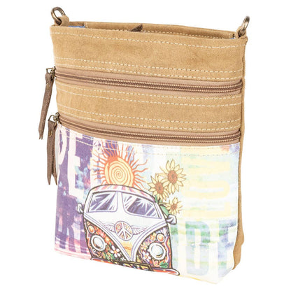 Bolso bandolera Peace &amp; Love Bus