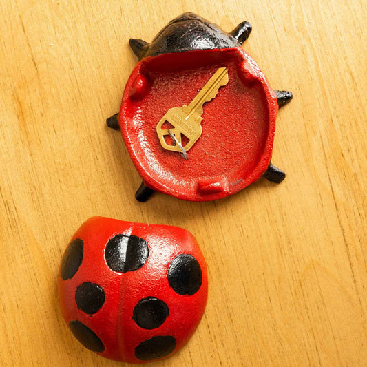 Cast Iron Ladybug Key Hider (PK/04) | Garden Decor
