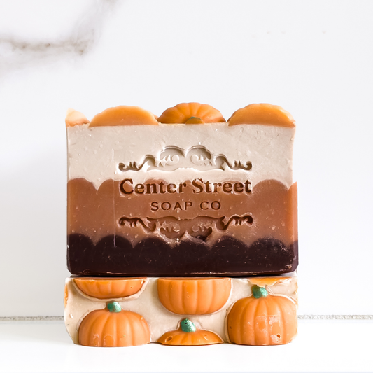 Pumpkin Spice Fall Handmade Bar Soap - 4oz