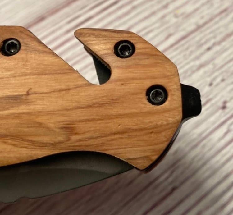 Quail Tail Laser Art - 250th Anniversary Knife 