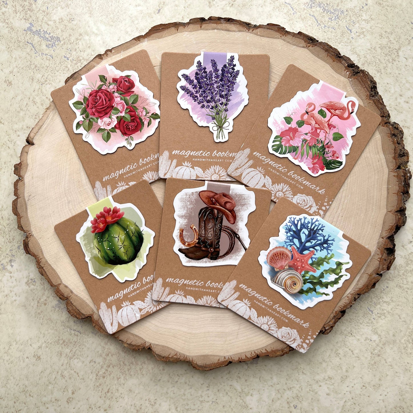 Cactus Barrel Magnetic Bookmark