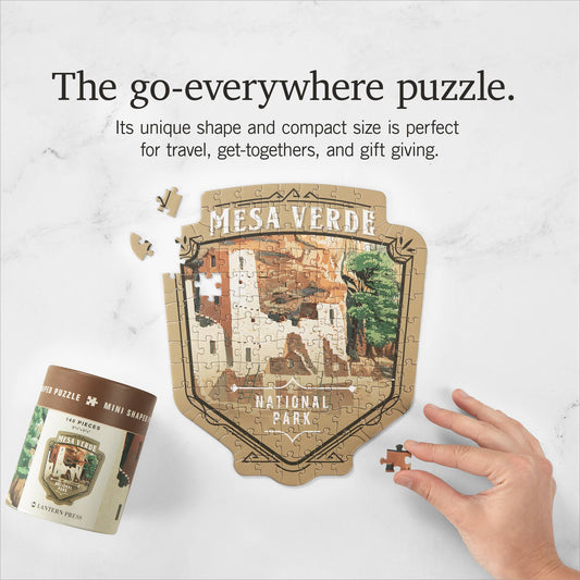 Protejamos nuestros parques nacionales - Mini rompecabezas, Mesa Verde
