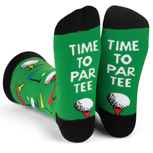 Time To Par Tee Golf Socks