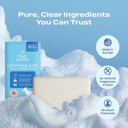 body restore - Goat Milk Soap (Unscented)