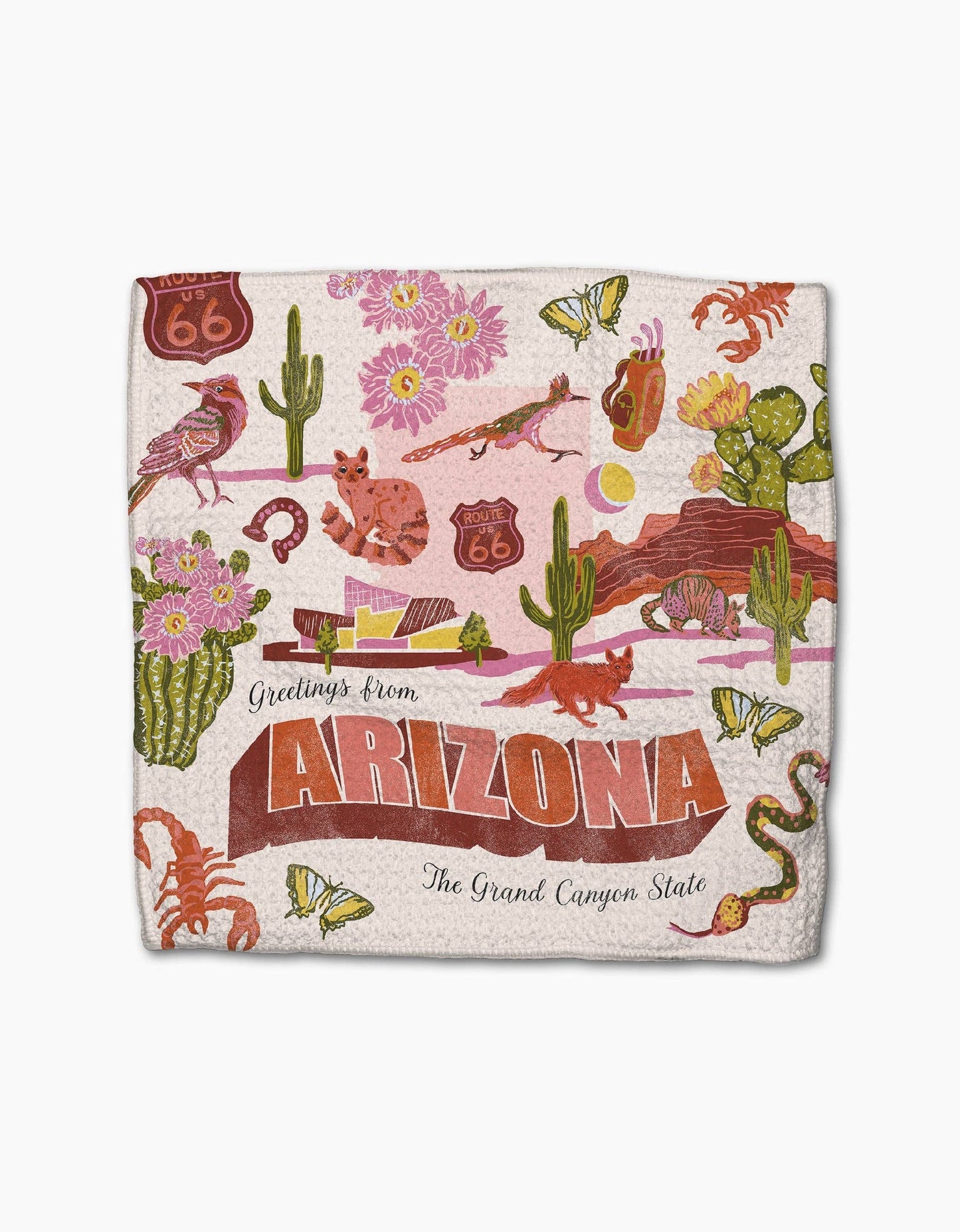 Greetings From Arizona Dishcloth Set