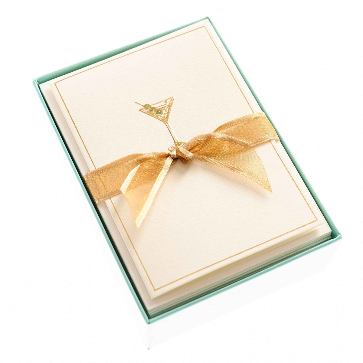 La Petite Presse Martini Folded Notecards, Box of 10