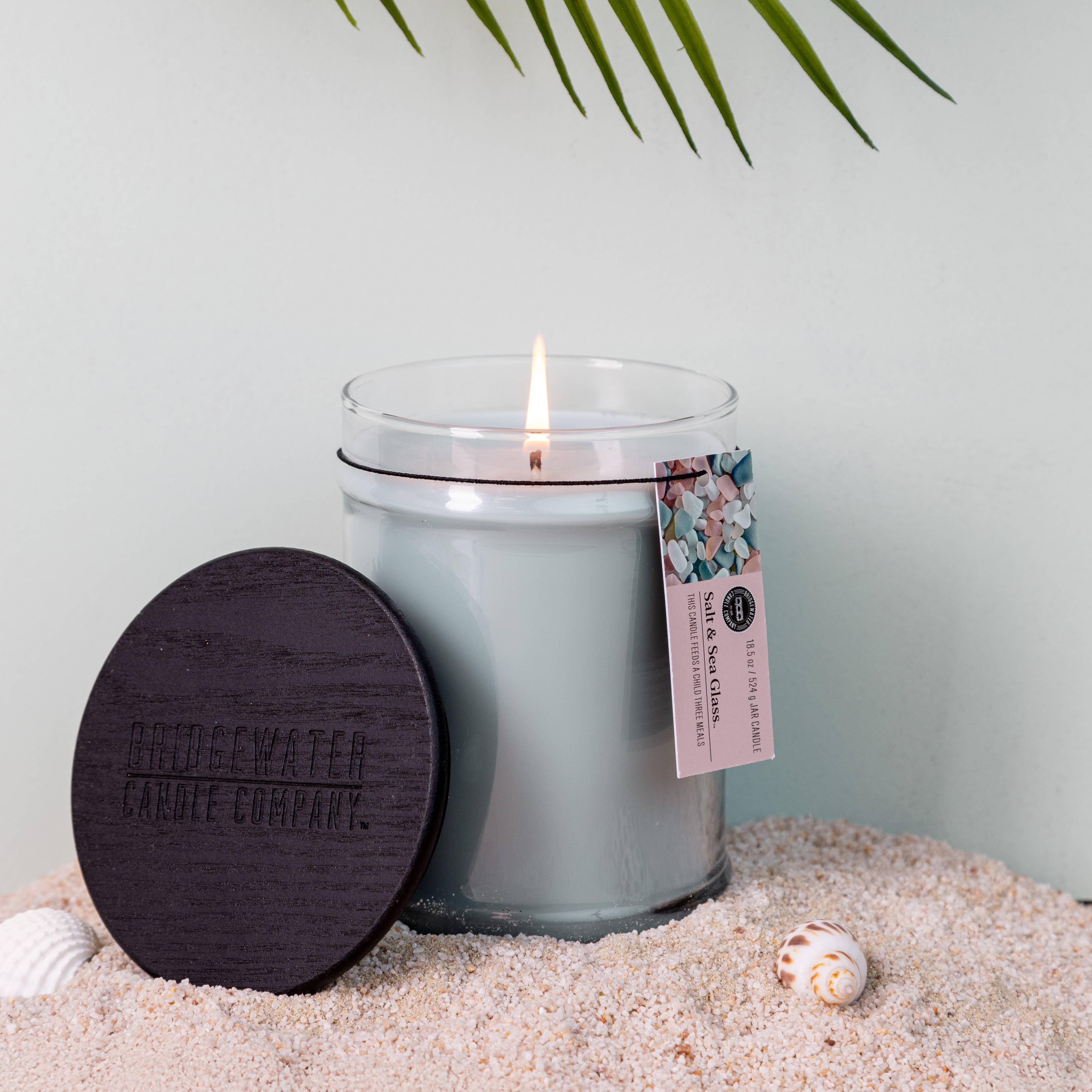 Bridgewater Candle Company Salt & Sea Glass 18oz Large Jar Candle - Thumbnail 3