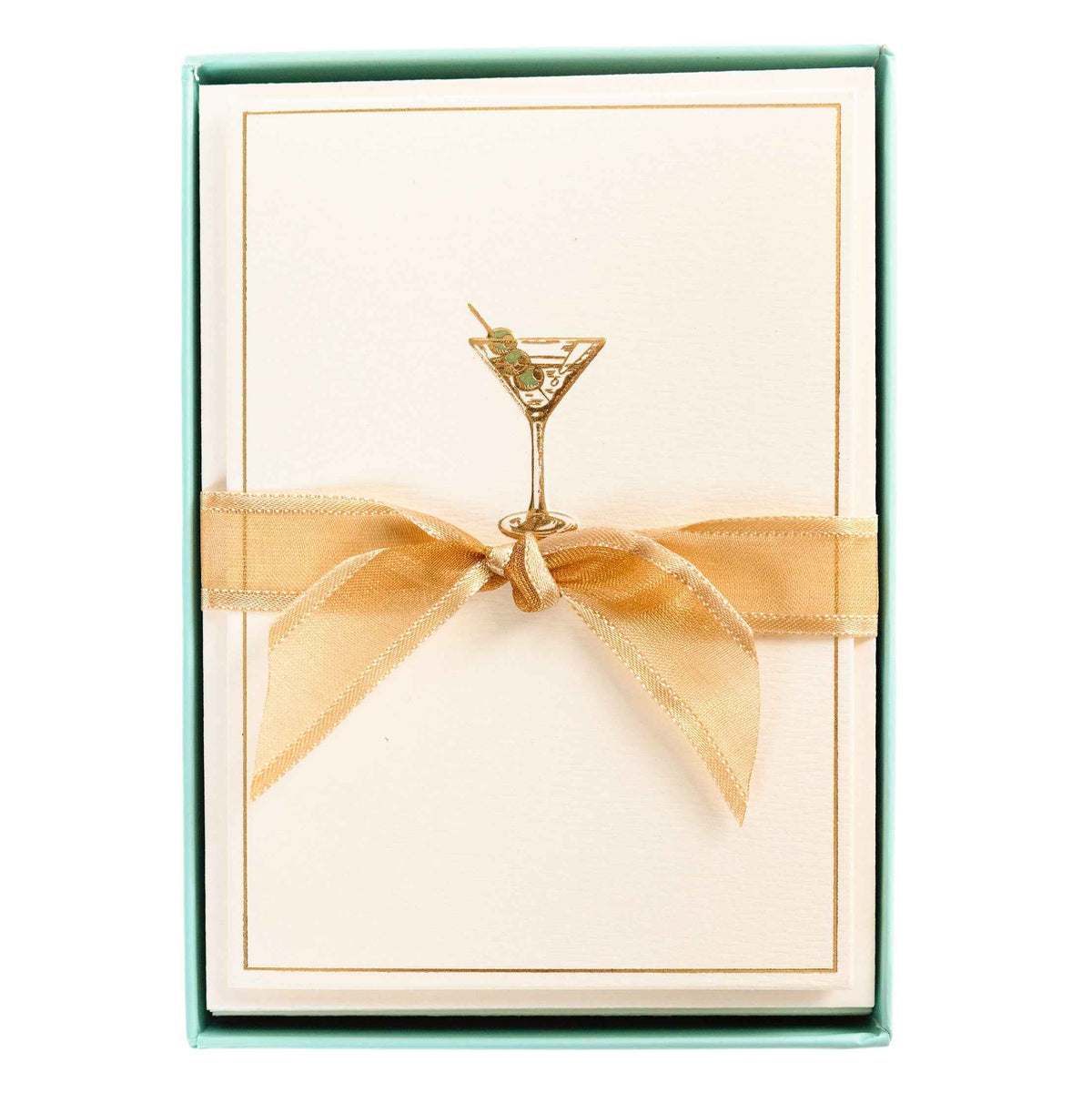 La Petite Presse Martini Folded Notecards, Box of 10