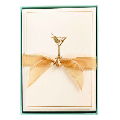 La Petite Presse Martini Folded Notecards, Box of 10