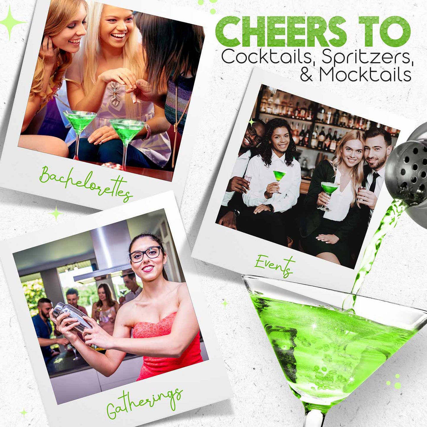 ThousandOaksBarrelCo. - Pizzazz Martini Mix- Appletini