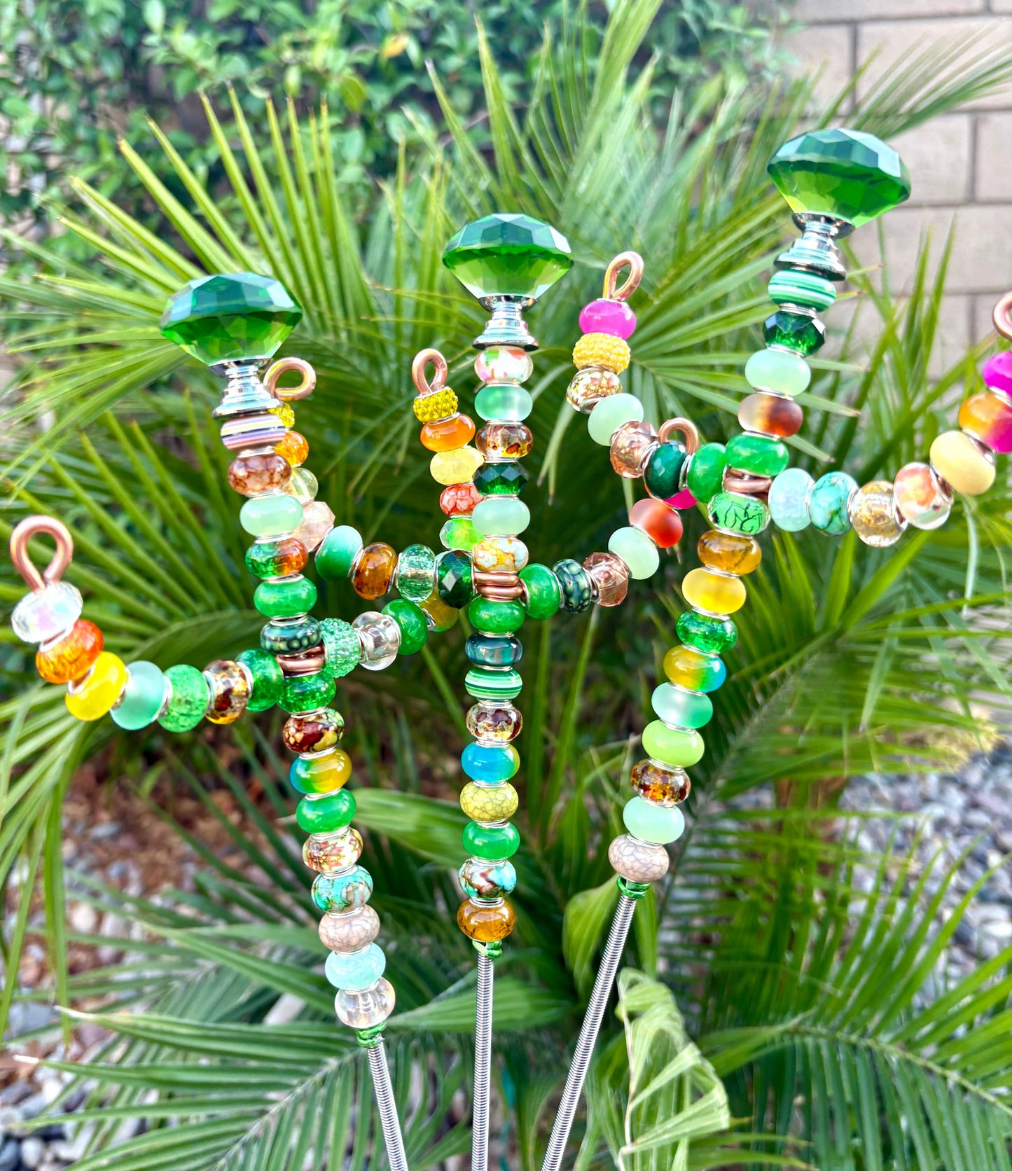 Cactus Fairy Garden Stake