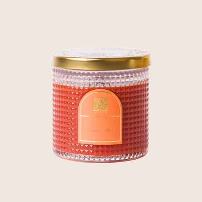 Pumpkin Spice - Textured Glass Candle