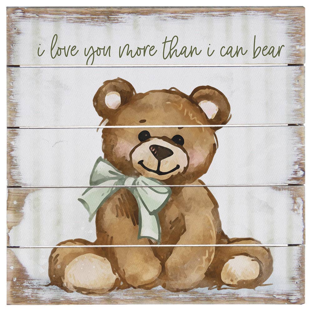 Love More Teddy Bear - Perfect Pallet Petites