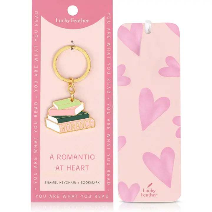 Book Lover Keychain - Romance