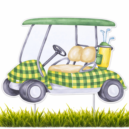 Tee Time Garden Stake