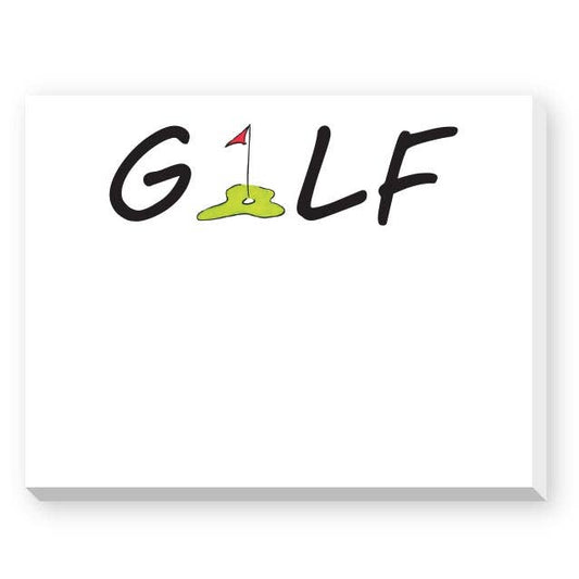 GOLF DITTIE NOTEPAD