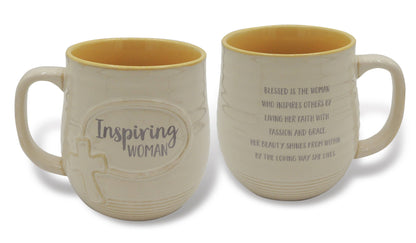 Inspiring Woman Pottery Mug