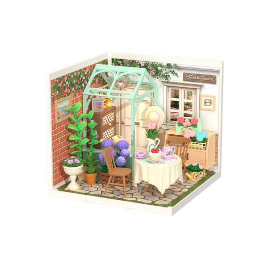 Hands Craft - DIY Miniature House Kit: Blooming Tea Garden