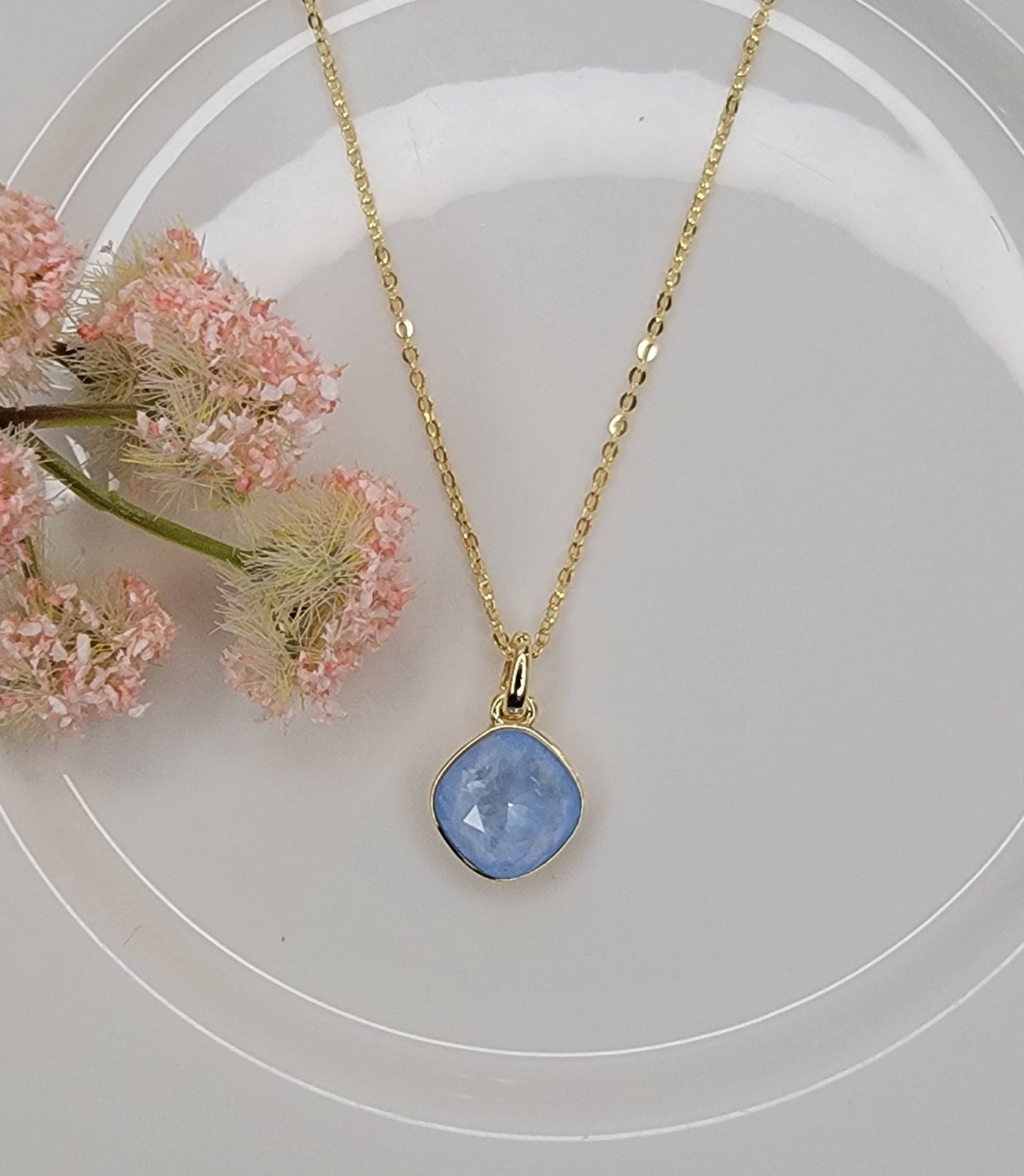 SWAROVSKI CRYSTAL CHARM NECKLACE