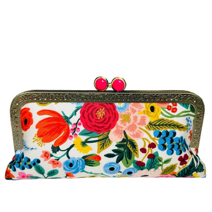 Cell Phone Clutch-Garden Party Cream