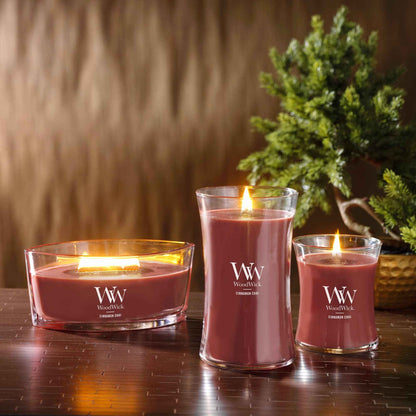 Cinnamon Chai Scented Ellipse Candle, 16 oz