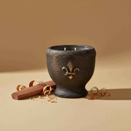 13 oz Classic Pottery Candle: Santal