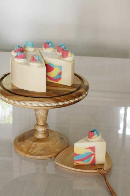 Cotton Candy Soap Cake