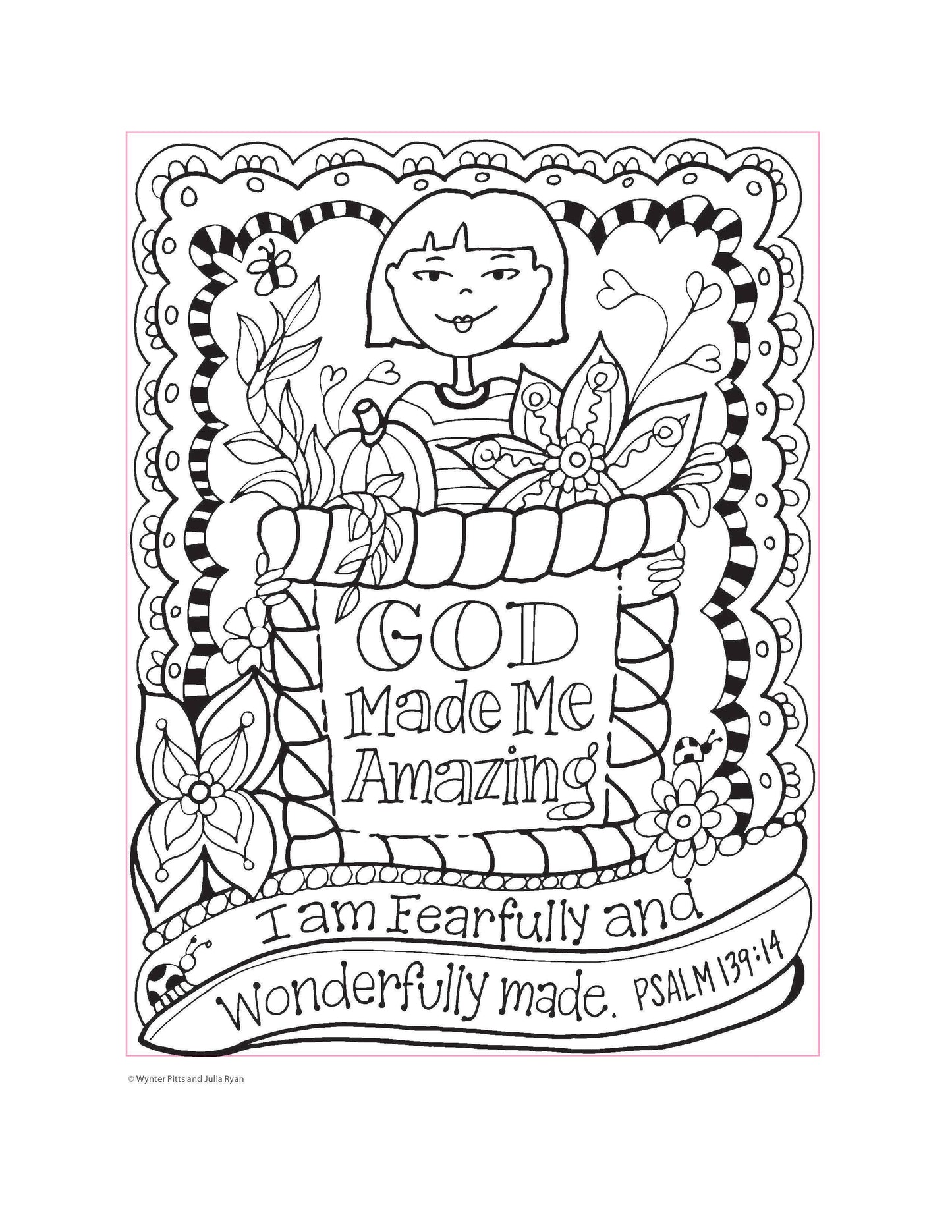 You're God's Girl Coloring Book