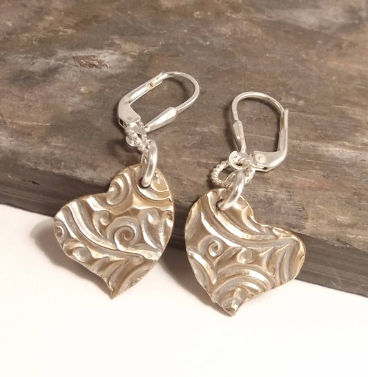 Aimee - Heart Earrings