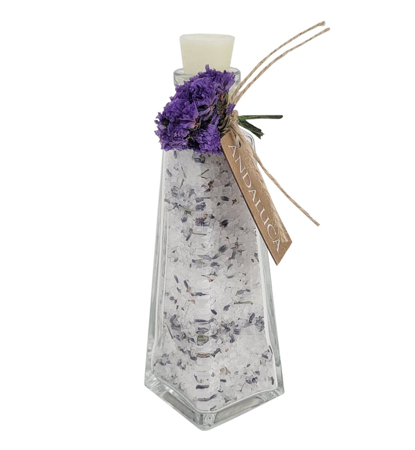 Sales de baño de lavanda