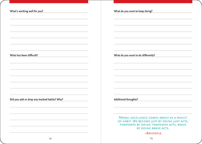 Habit Tracker Logbook