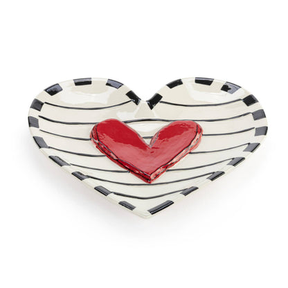 Red Heart Plate