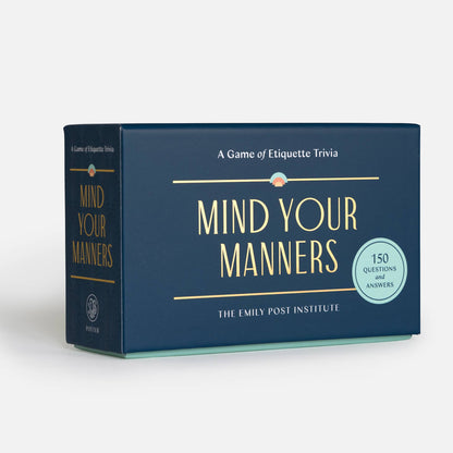 Mind Your Manners a Trivia Card Game
