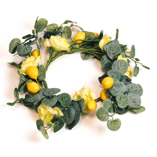 A Cheerful Giver - Eucalyptus Lemon Rose Candle Ring