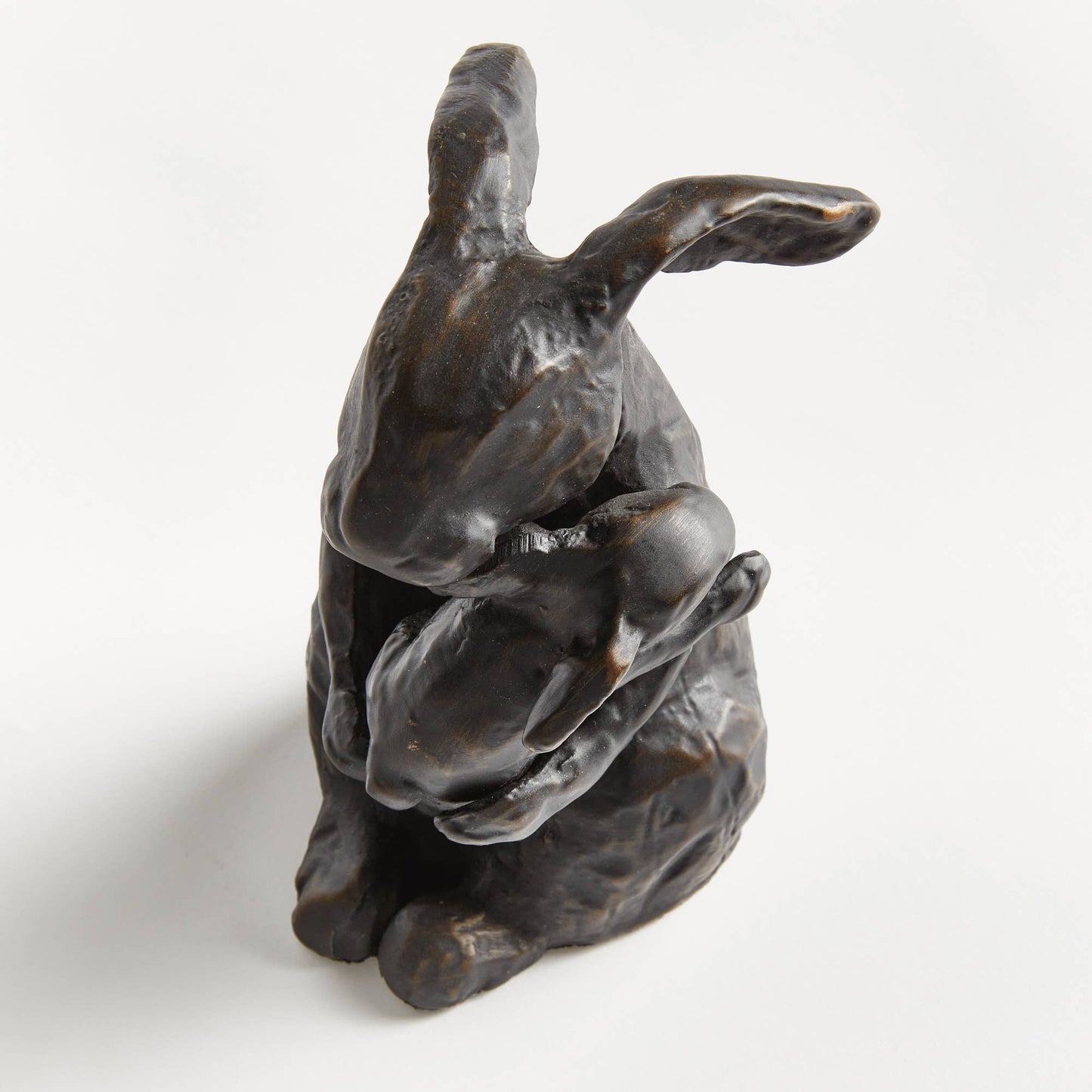 Mother Rabbit Sculpture, Black