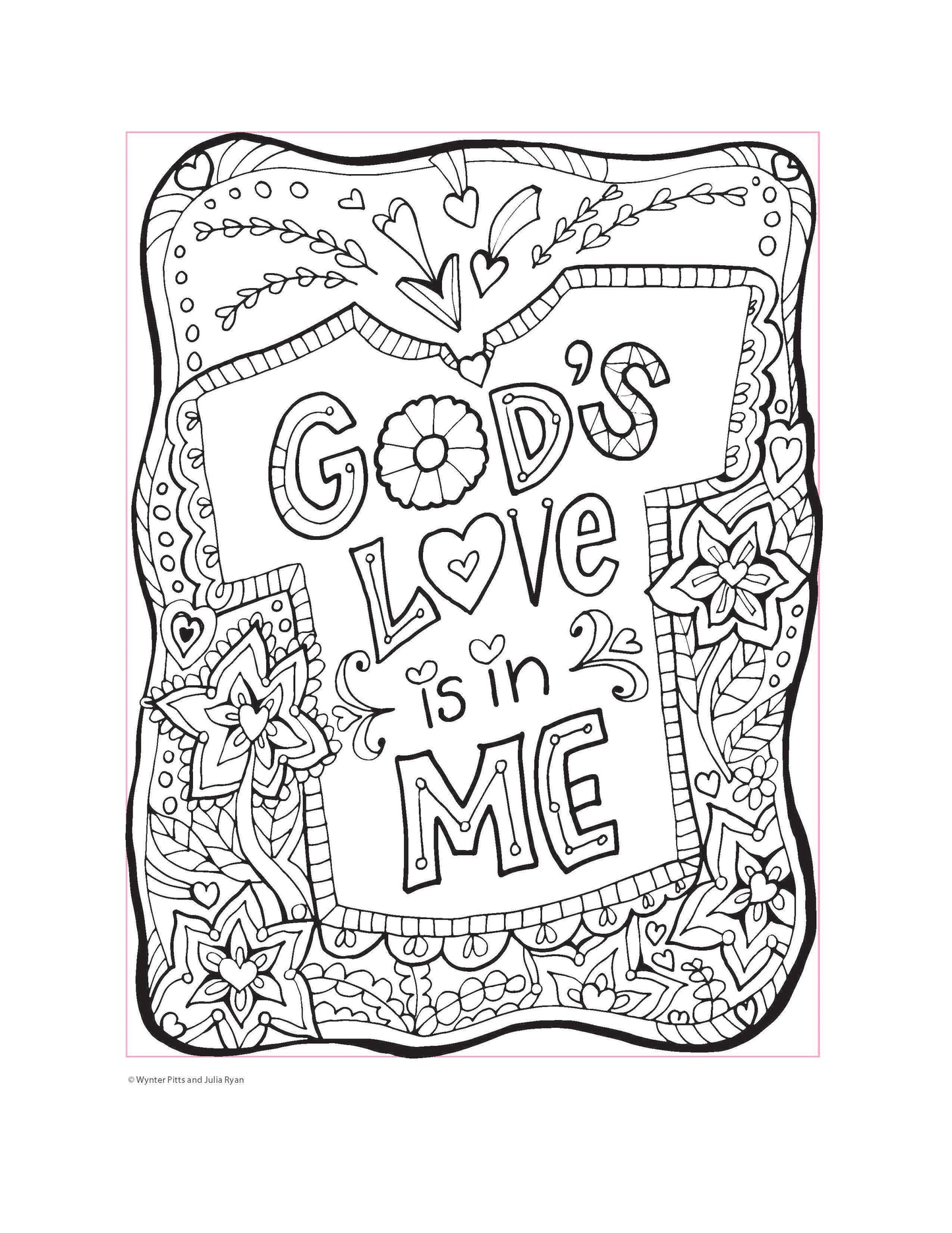 You're God's Girl Coloring Book