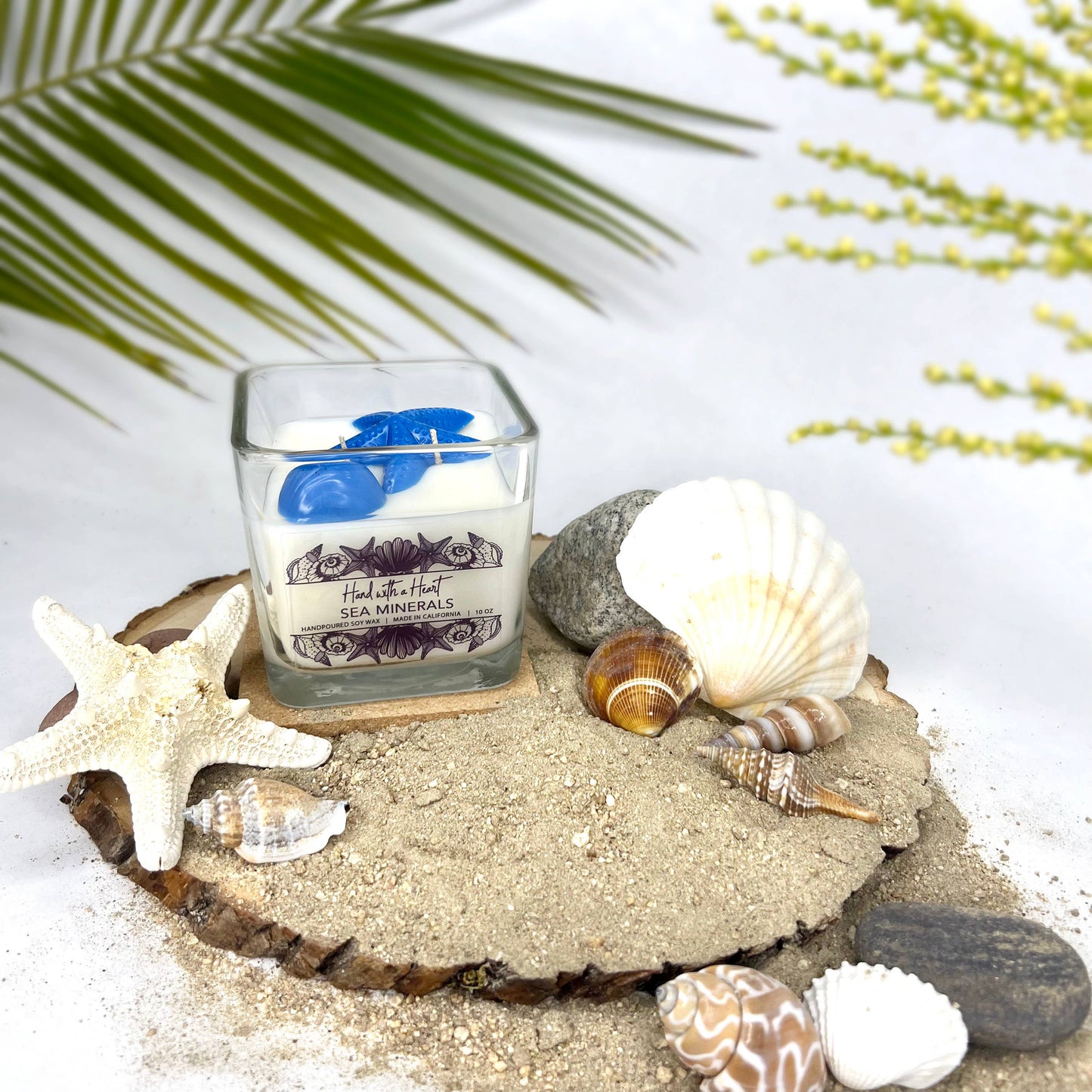 Sea Minerals Soy Wax Candle