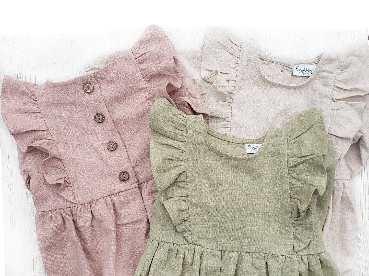 Gabriella Sleeveless Romper 3pc Set
