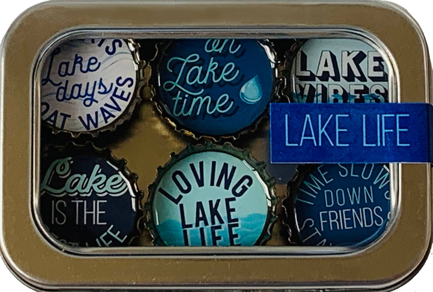 Lake Life Magnets - Spring decor. Handmade & Eco-friendly