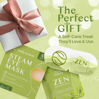 body restore - Green Tree Steam Eye Mask (5 pack)
