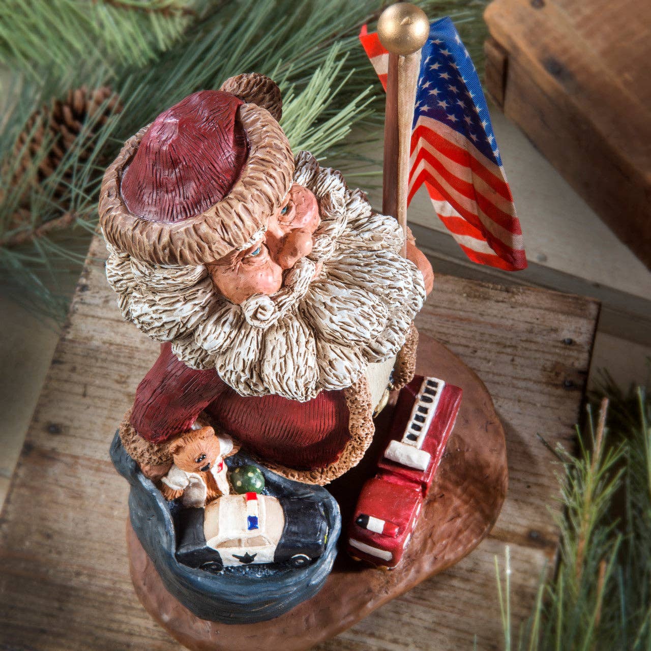 Patriotic Santa